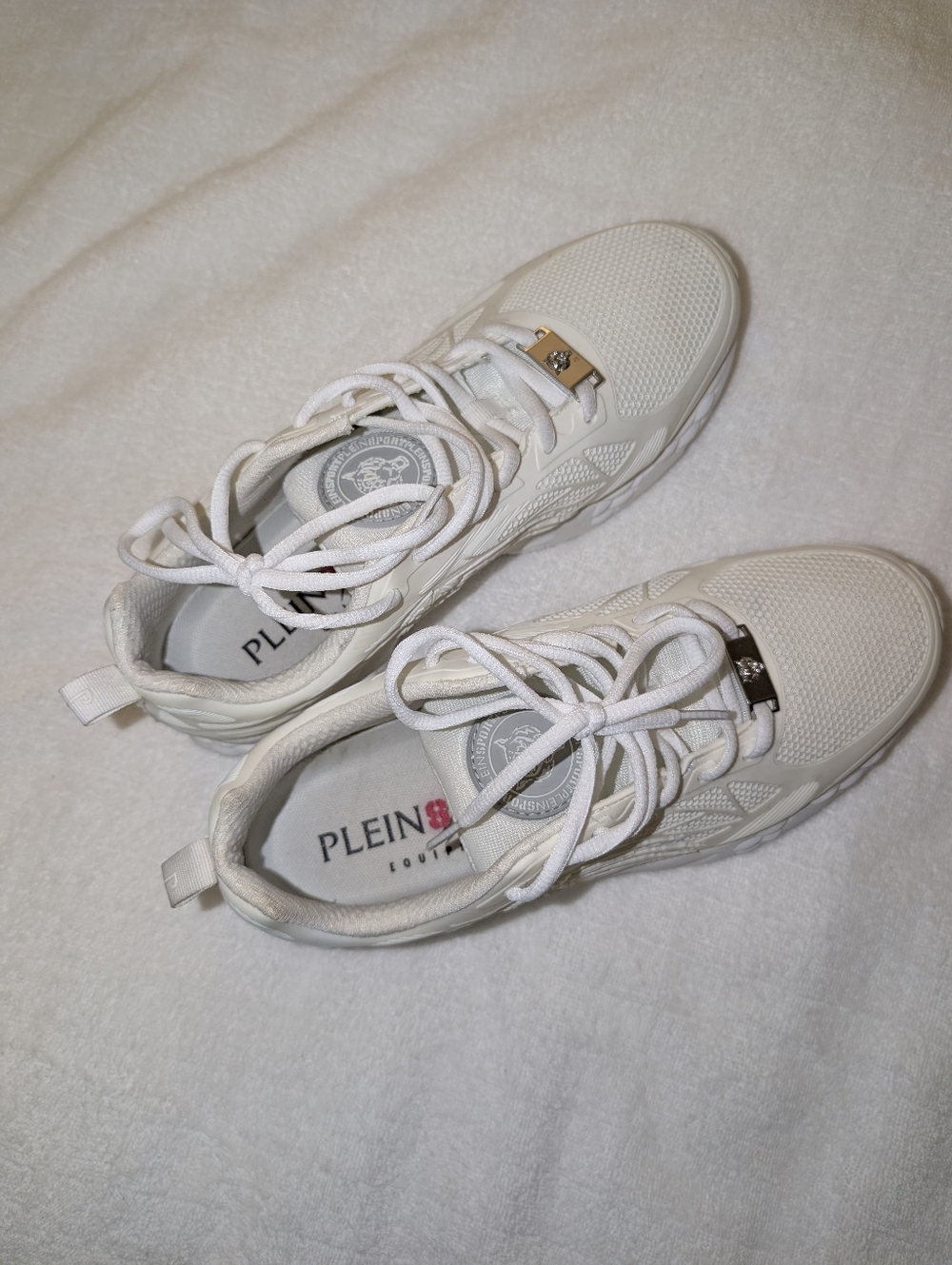 Plein Sport Equipment Sneakers | Size 8 (EU 41) | White